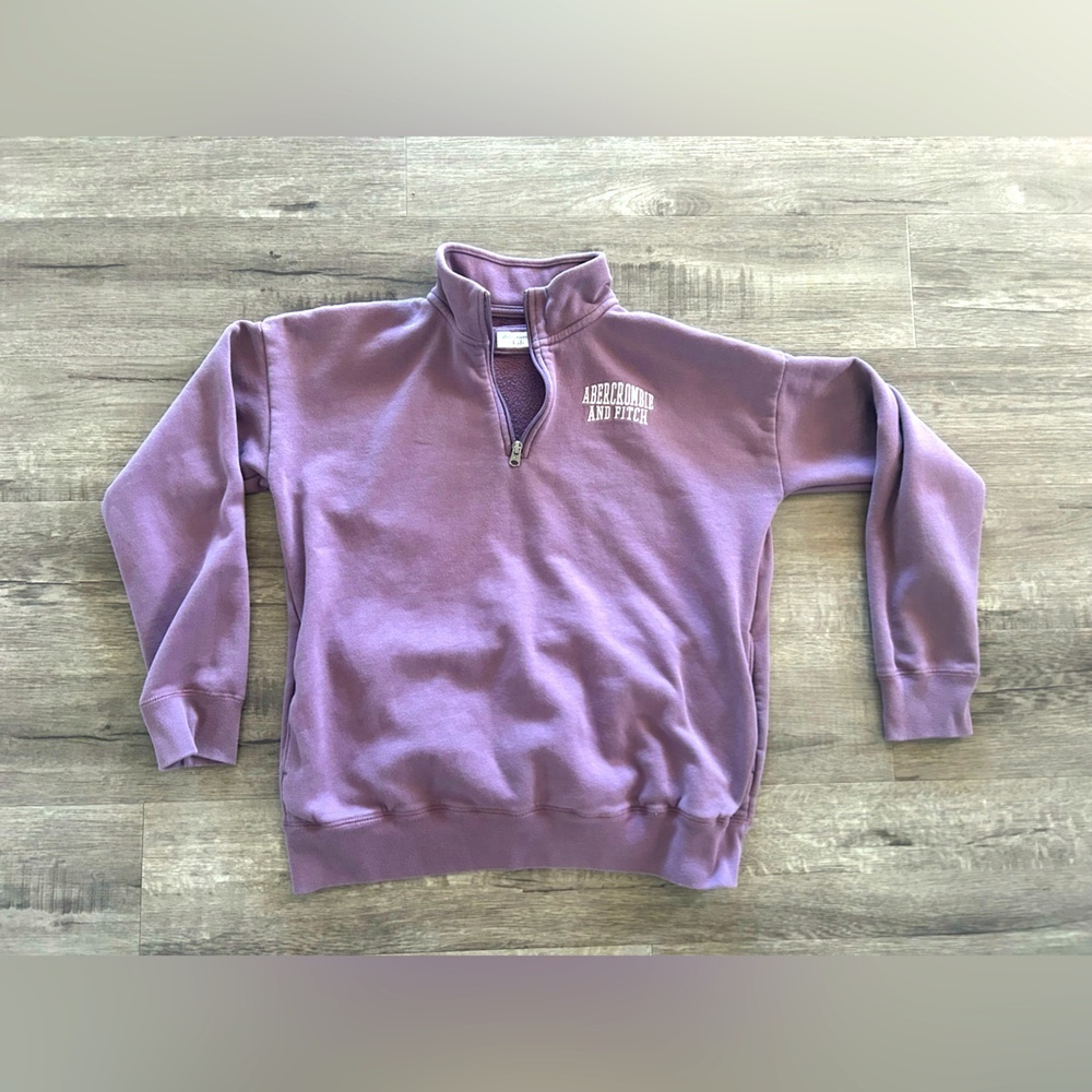 Abercrombie & Fitch 1/4 Zip Sweater